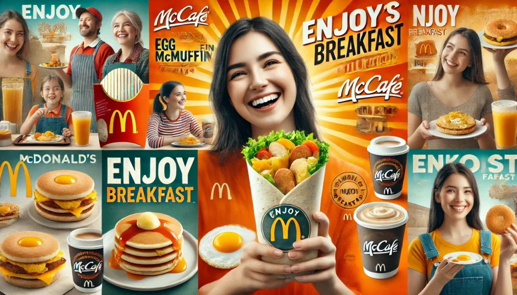 McDonald's UK breakfast menu items